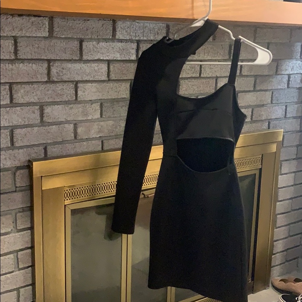 Black party dress